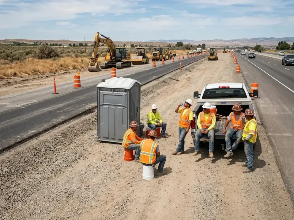 highway-road-construction-crew-007 — frequently asked questions, Porta Potty and Restroom Rentals in Waggaman, LA